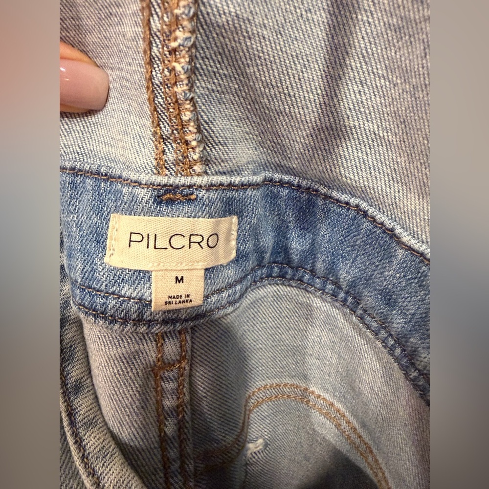 Anthropologie Pilcro Light Blue Denim Overalls - Picture 7 of 14